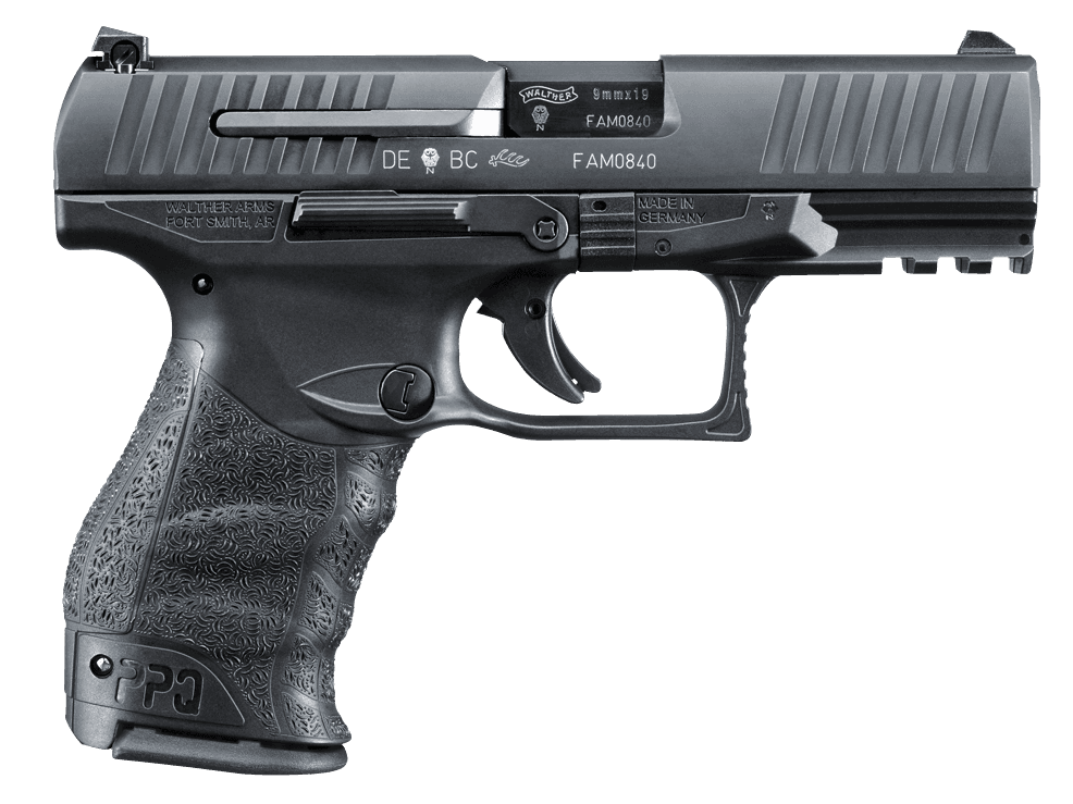 Walther PPQ M2 Pistol 45 ACP 4.25 in 10 Rounds Polymer Tenifer Finish