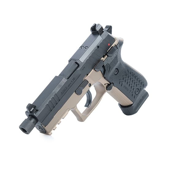 Arex Defense Zero 1 TC 9mm Luger 5in 17rd Flat Dark Earth Optic Ready Threaded