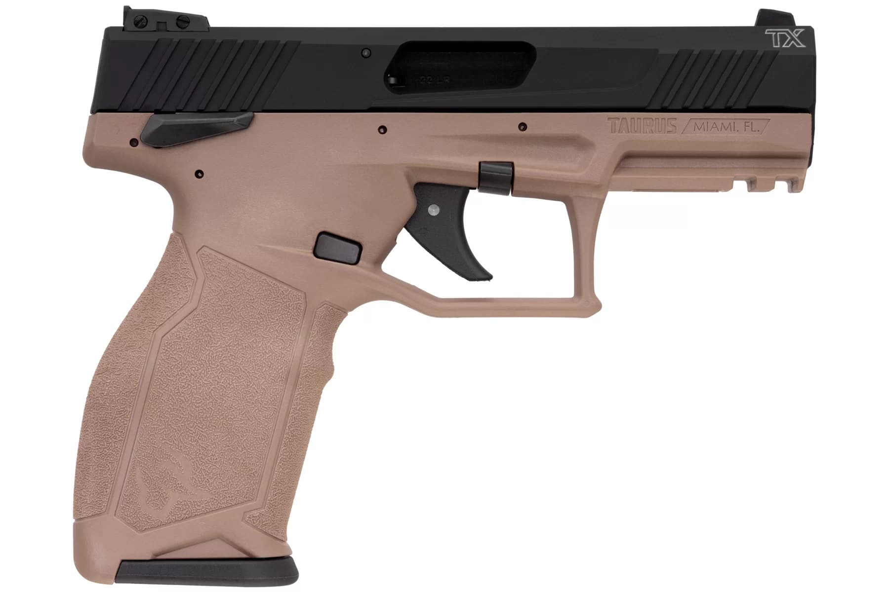 Taurus TX 22 Pistol .22 Long Rifle 4.1 inch 10 Round Flat Dark Earth