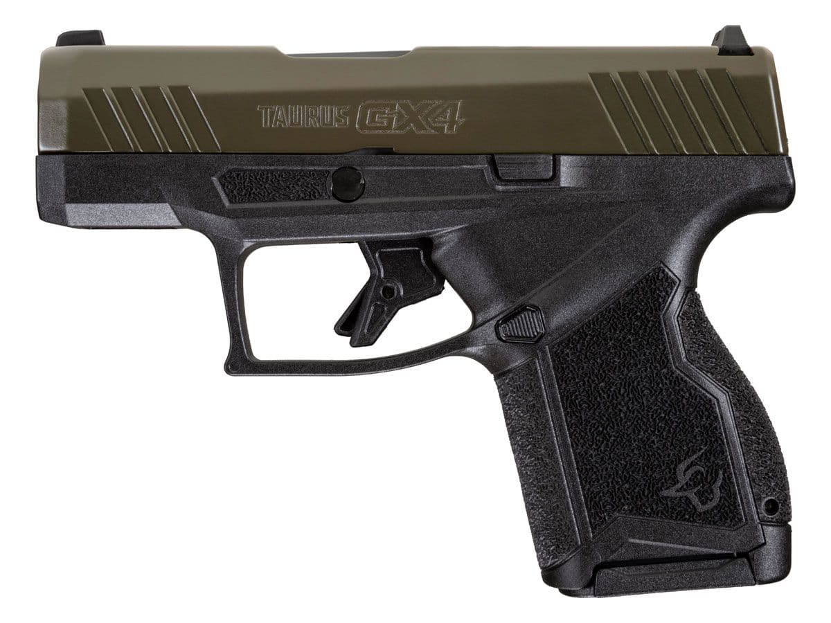 Taurus GX4 Micro-Compact Pistol 9mm 3.06" 11 Rounds Green Matte Finish