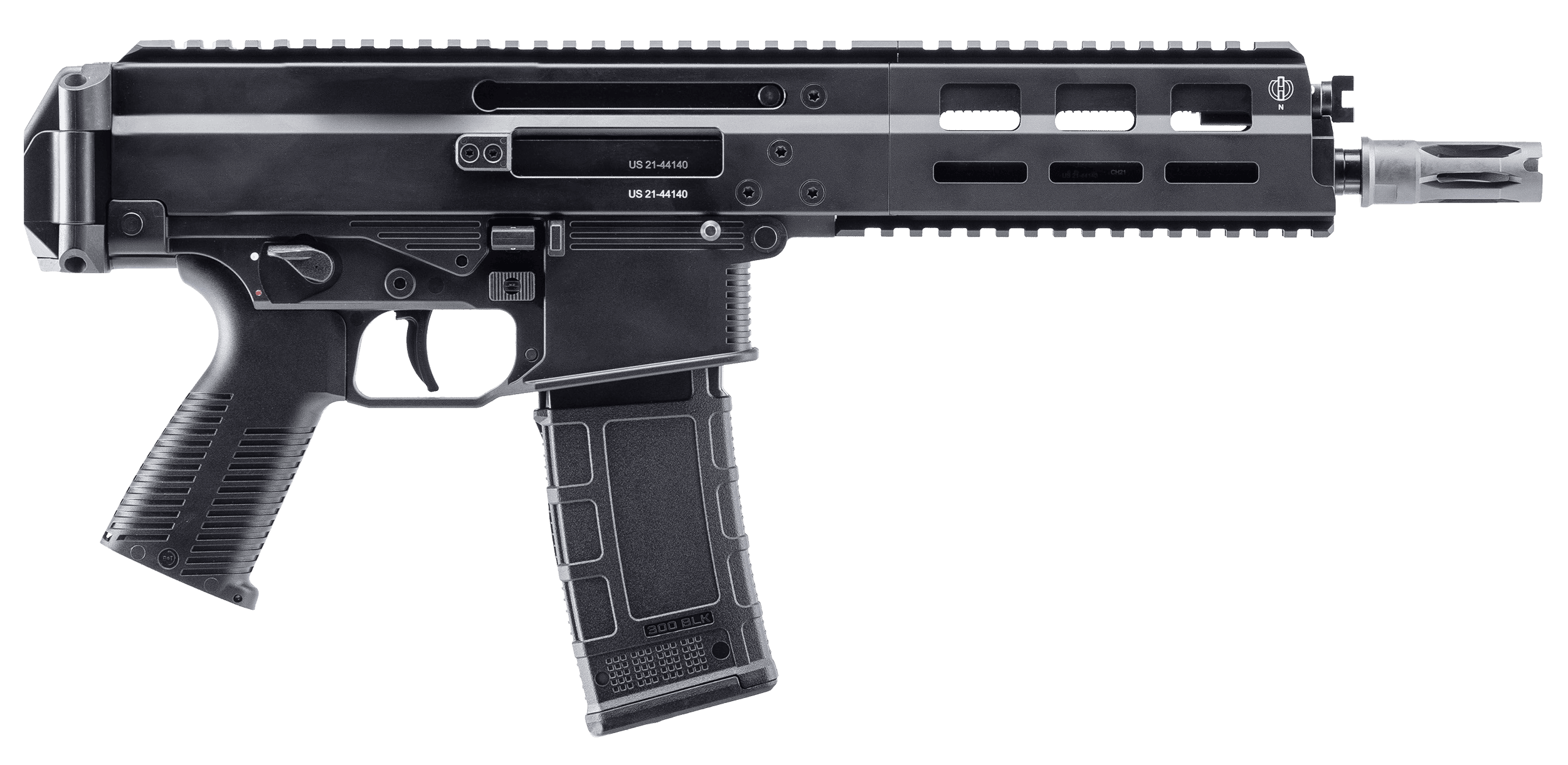 B&T APC300 Pro 300 AAC Blackout 10.5in 30+1 Aluminum M-LOK Handguards