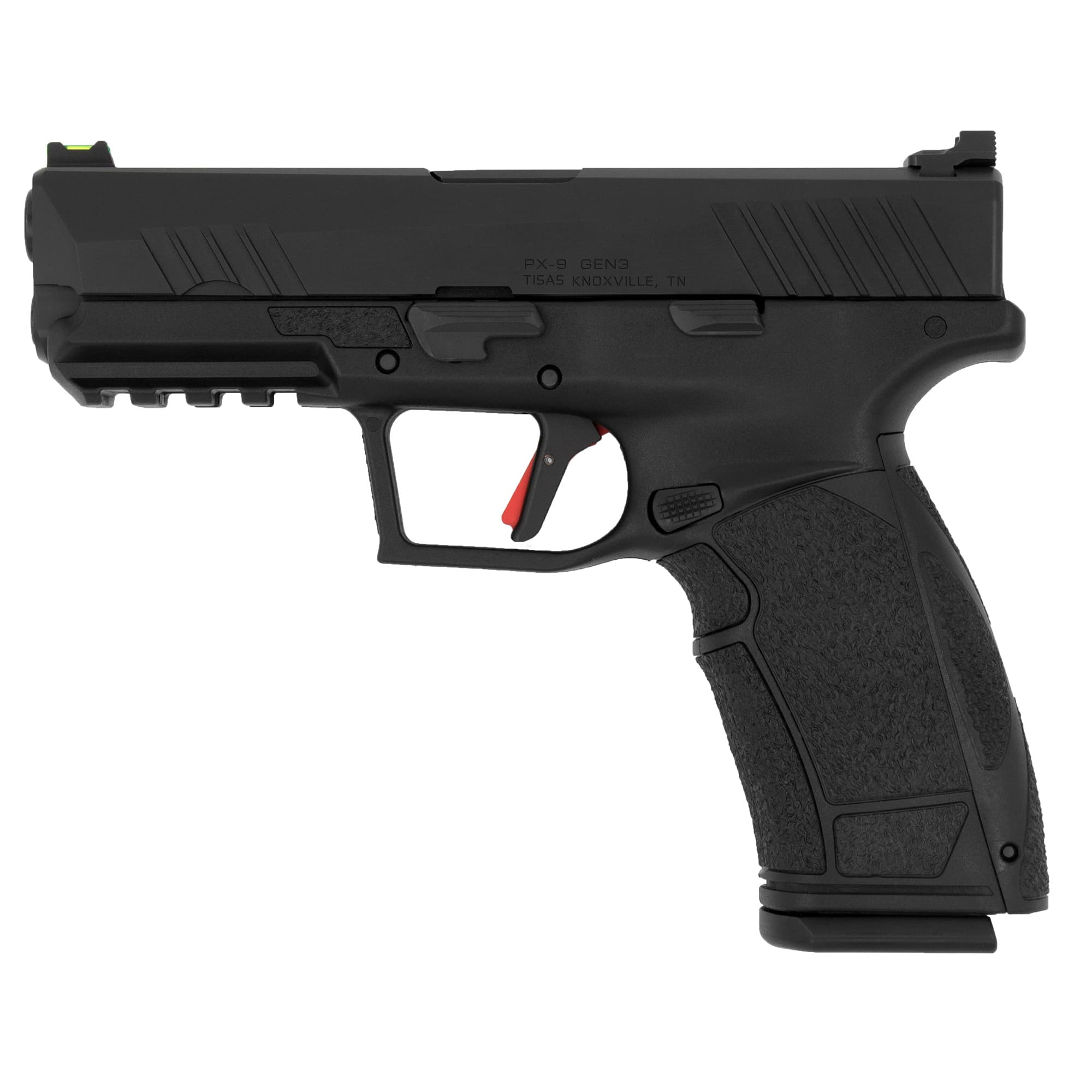 SDS Imports PX-9 Gen 3 Duty 9mm 4.11" 10 Rounds Polymer Frame Optics Ready