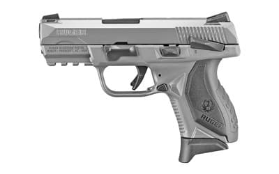 Ruger 8683 Compact 9mm Luger 3.55 inches 17+1 Gray Cerakote Concrete Slide