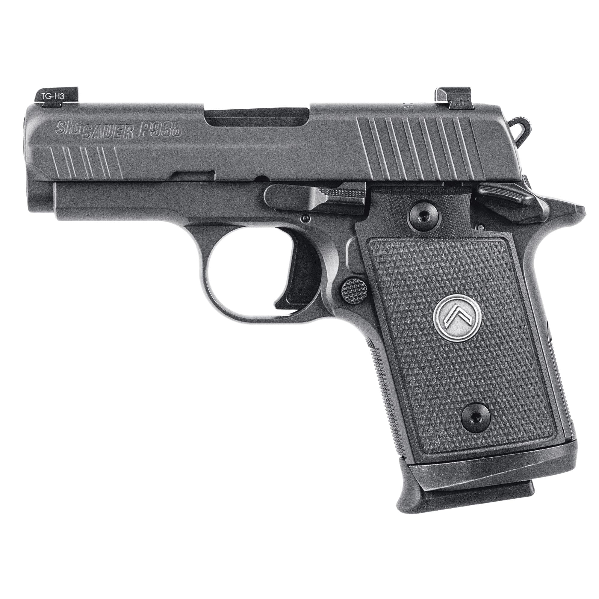 Sig Sauer P938 Legion 9mm Luger 3 in 7 Round Legion Gray Cerakote Brown G10