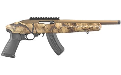 Ruger 22 Charger 22 Long Rifle 10in 15 Rounds Camo
