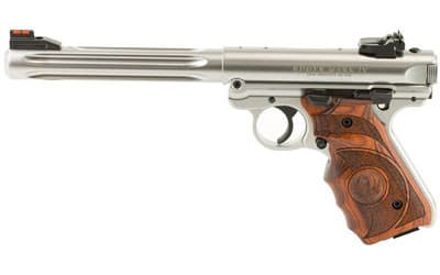 Ruger Mark Iv Hunter 22 Long Rifle 6.88 inch 10 Rounds Satin Stainless Fluted