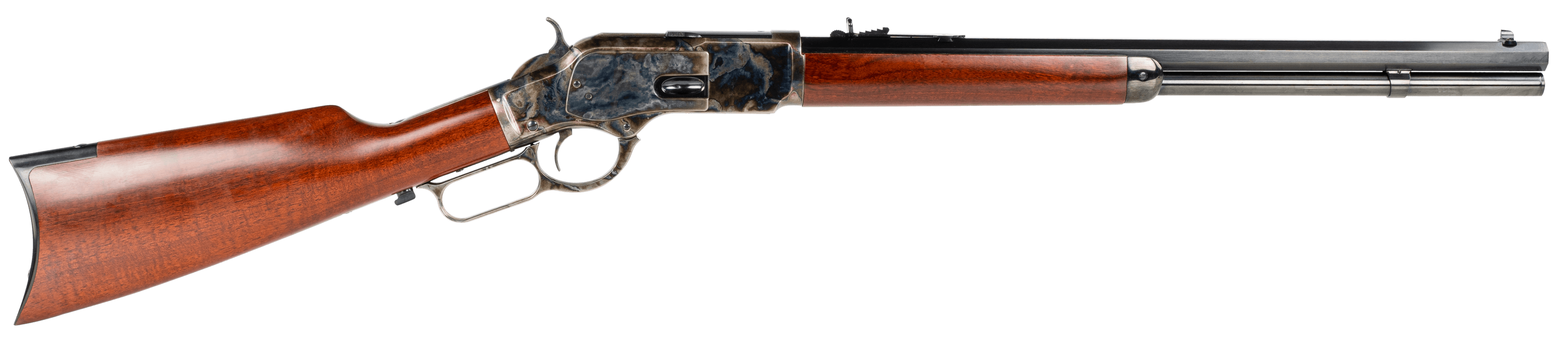 Taylors & Company 550173DE 1873 Taylor Tuned 357 Mag 10+1 20" Walnut Fixed Pistol Grip Stock Color Case Hardened