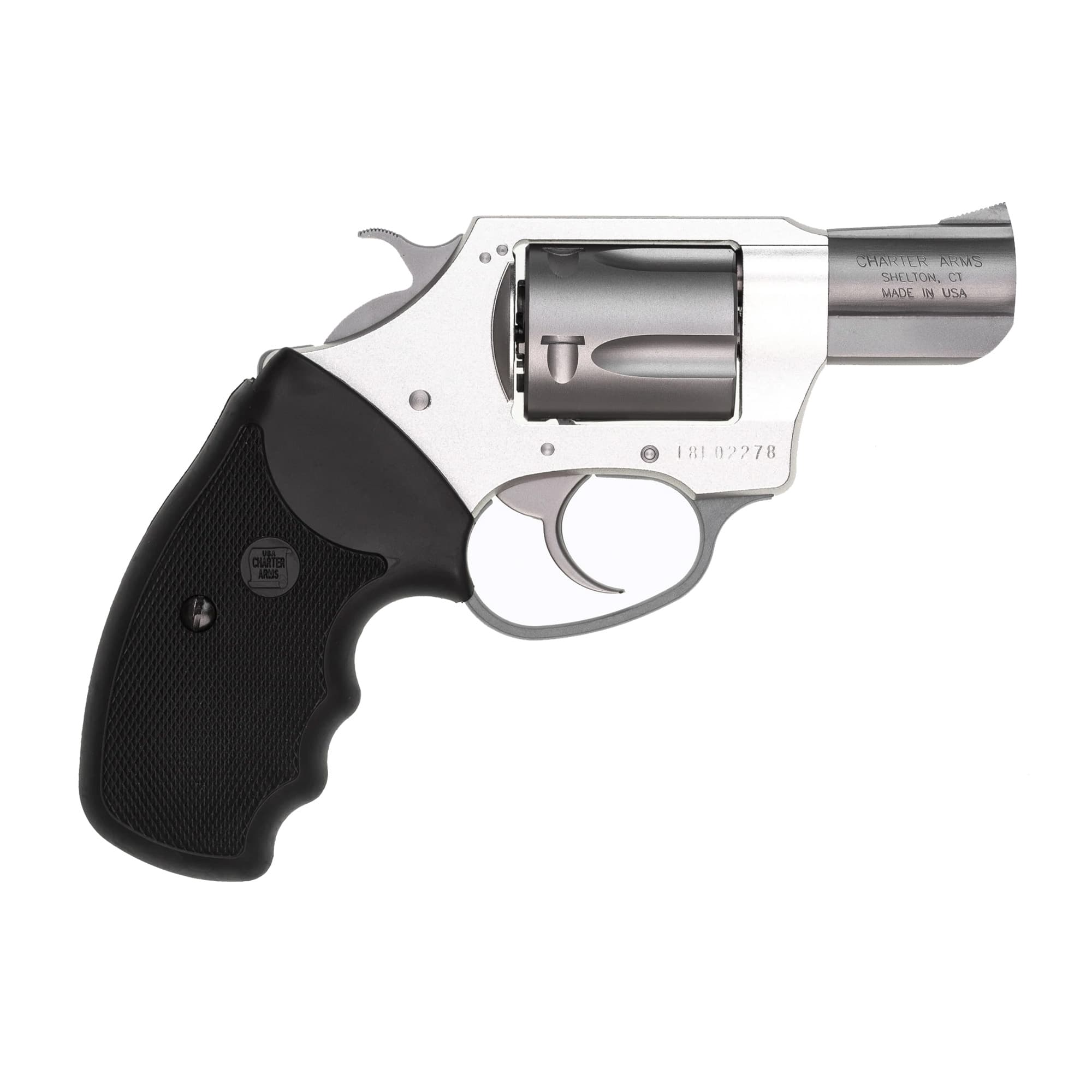 Charter Arms Undercover Lite Revolver 38 Spl. Anodized Full Grip Single 2 in. 5 rd.