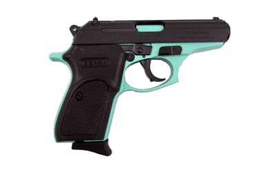Bersa Thunder 380 Pistol - Black / Robin Egg Blue | .380 ACP | 3.5" Barrel | 8rd