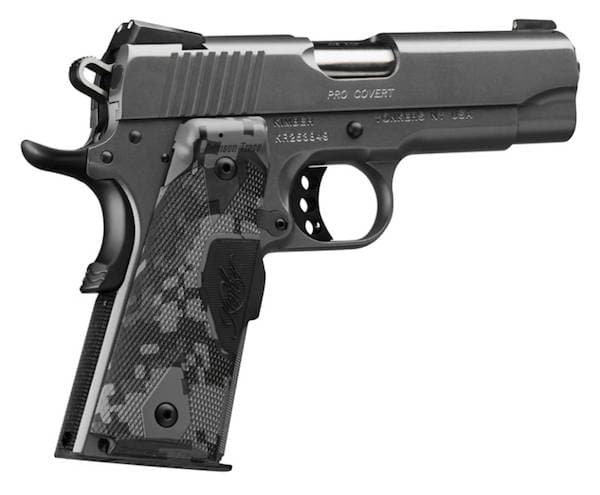 Kimber Mfg.,inc 3000244 Pro Covert 45 ACP 7+1 4" Stainless Steel Slide Charcoal Gray KimPro II Crimson Trace Urban Camouflage Grip