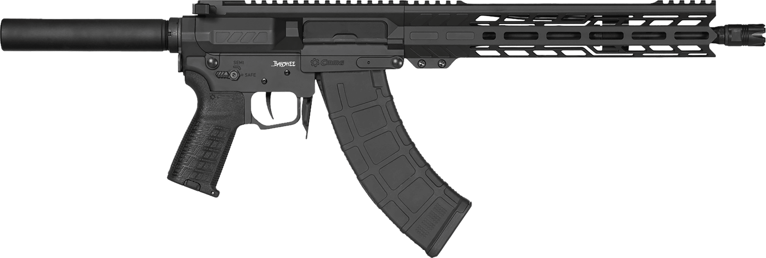 CMMG Banshee MK47 7.62x39mm 8-inch 30 Rounds AR Pistol