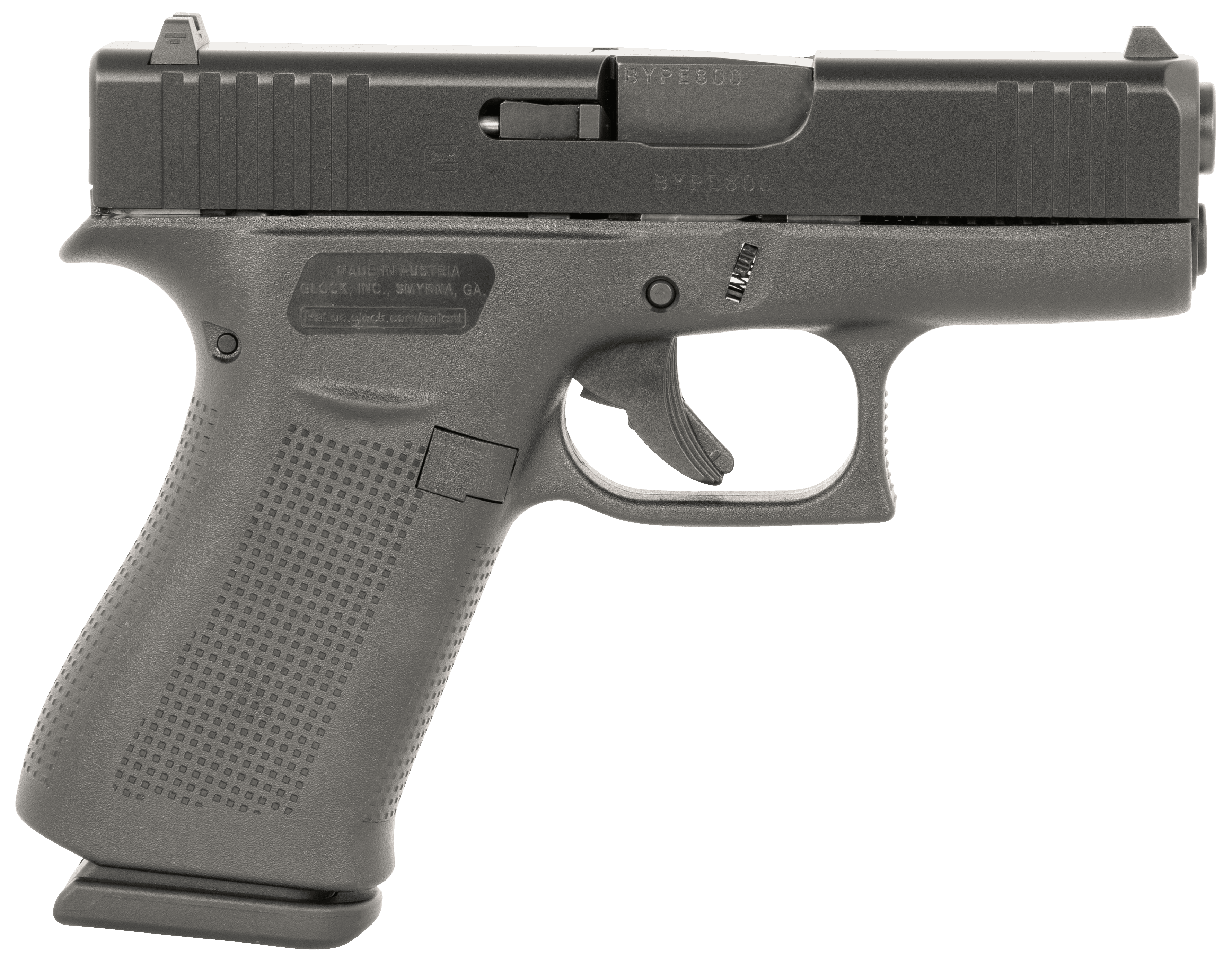 Glock G43X 9mm Luger 3.4in Barrel 10rd PX4350201 Black Finish