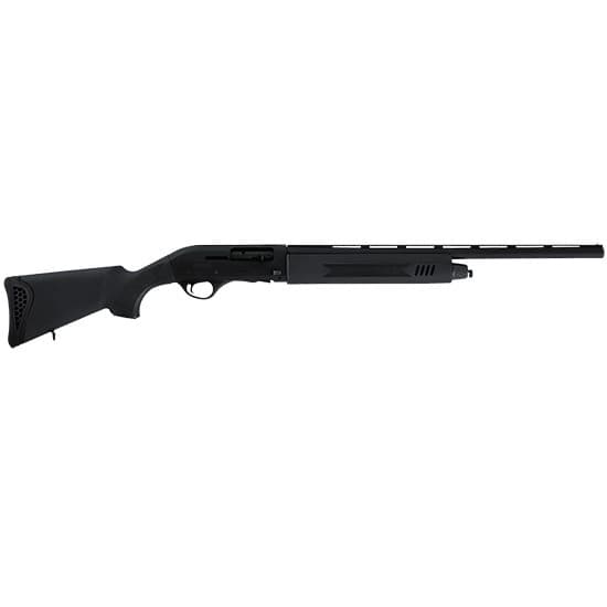 Escort HEPS2022051Y PS Youth 20 Gauge Semi-Auto 3" 4+1 22" Black Vent Rib Barrel, Black Anodized Grooved Aluminum Receiver, Adj LOP & Shim Black Synthetic Stock,