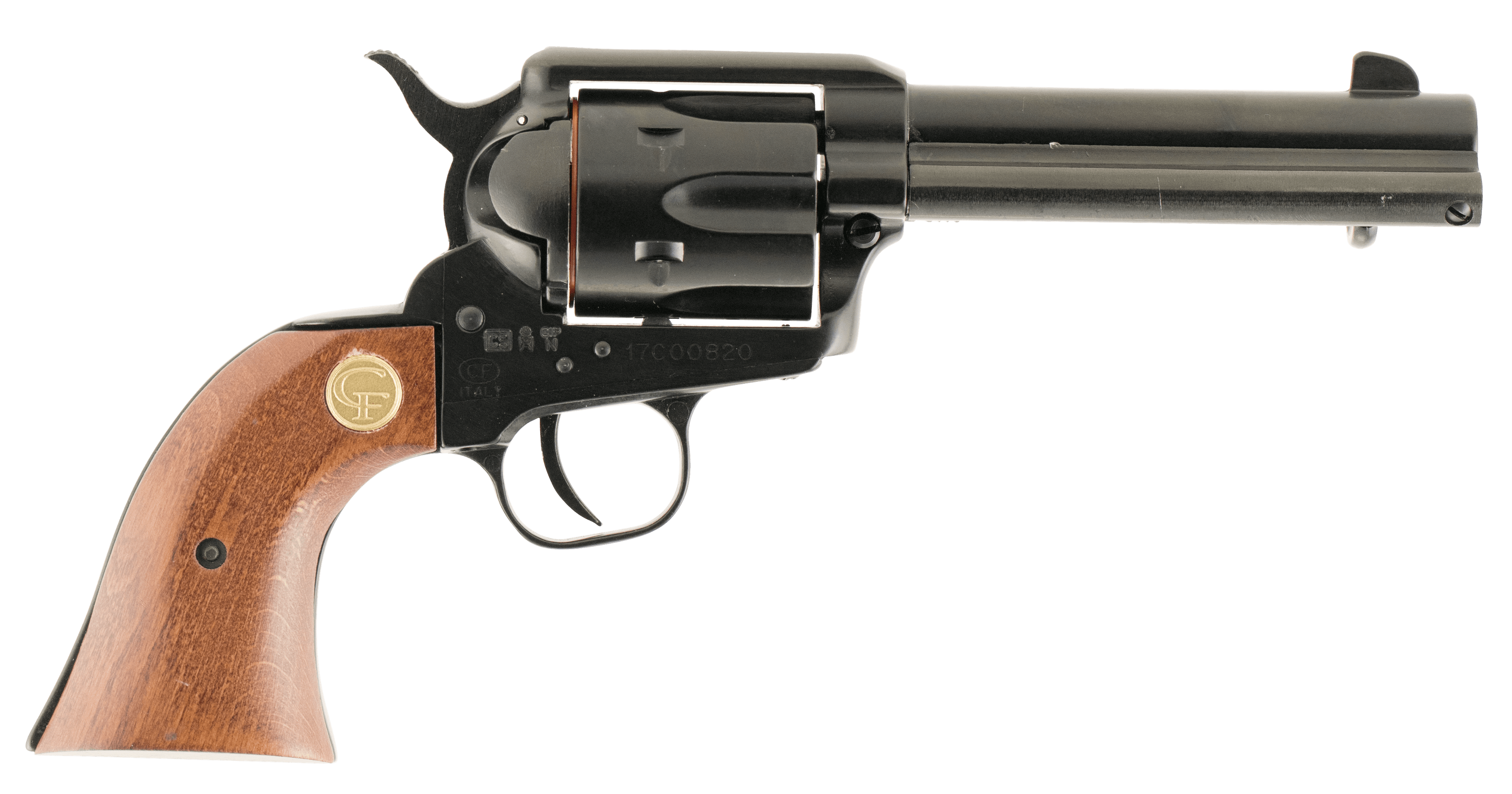 Chiappa 1873 22 Long Rifle, 4.75in. Barrel, 6rd - Black (340053)
