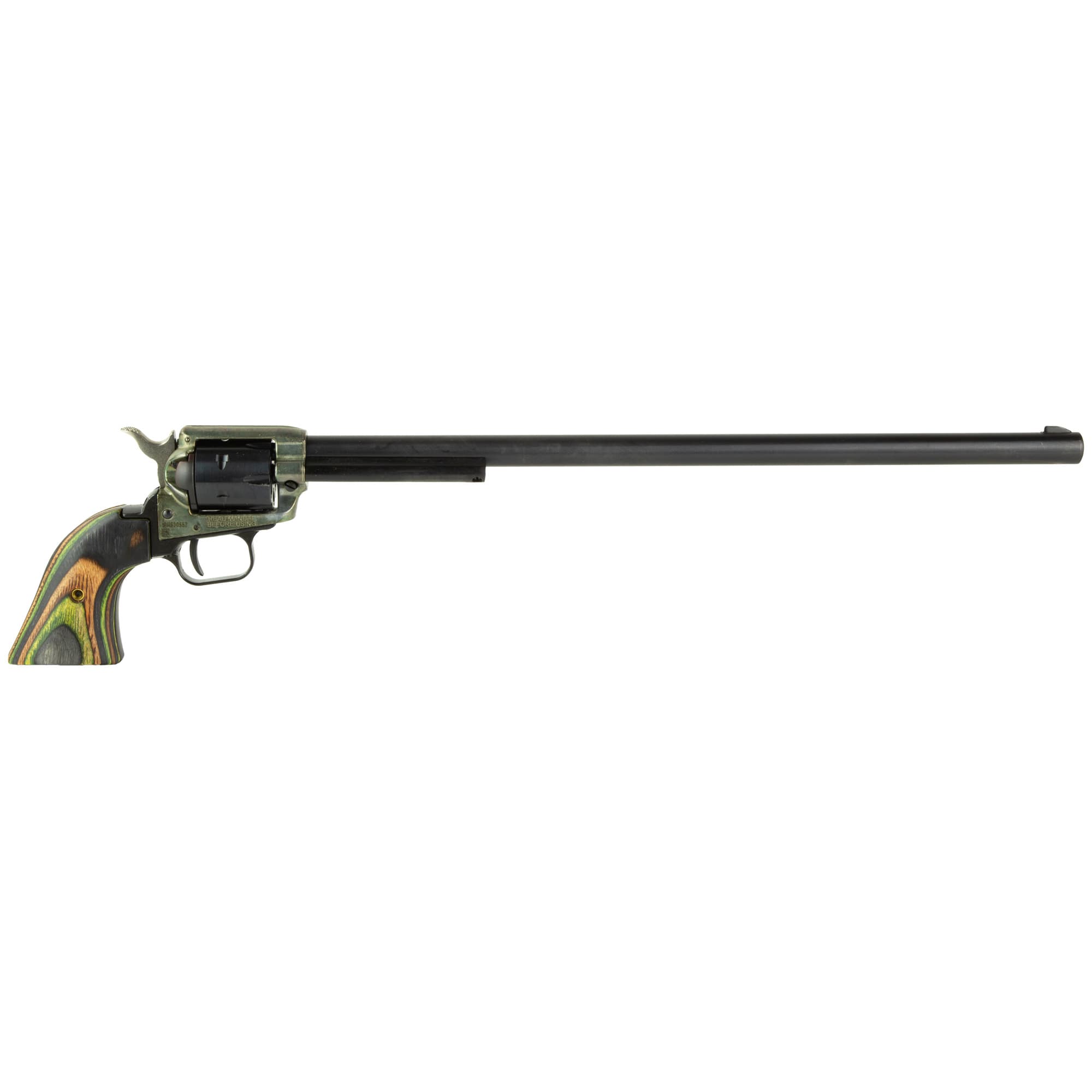 Heritage Rough Rider 22 Long Rifle 16 inch 6 rounds Case Hardened Camo Grips