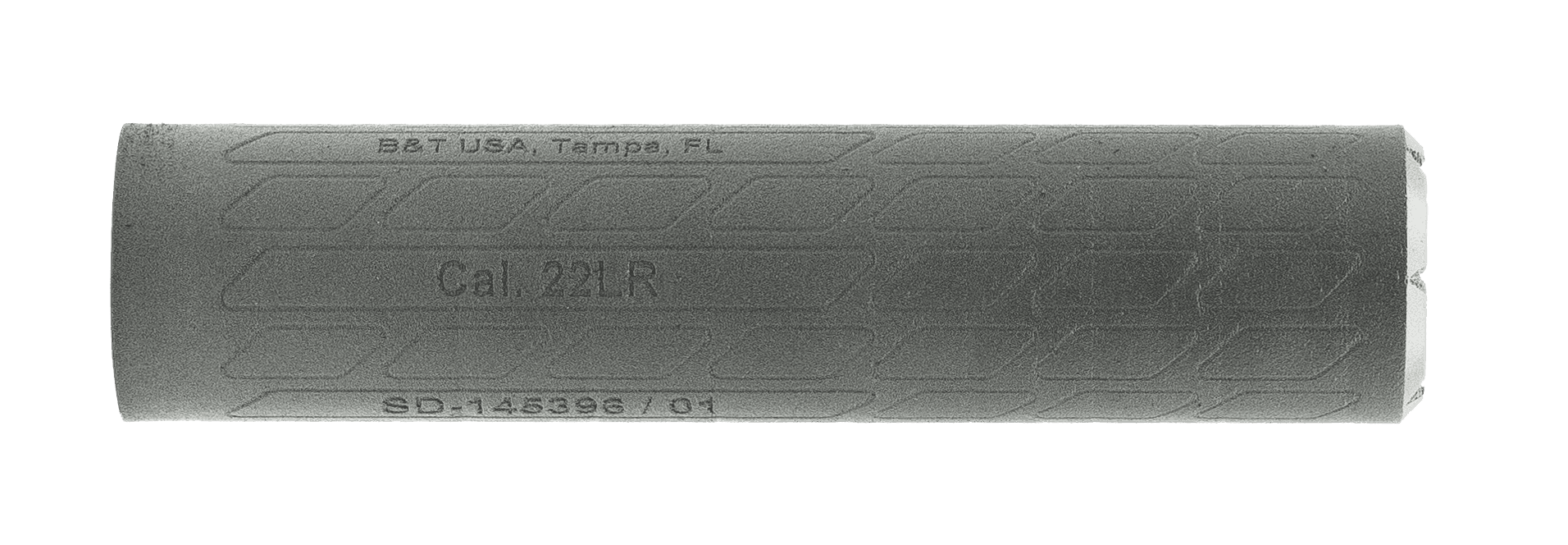 B&T Tiger Direct Thread Suppressor .22 LR Black