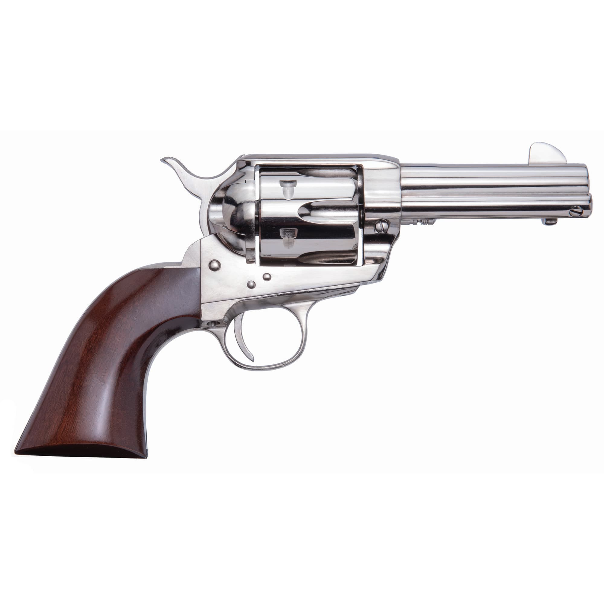 Cimarron Firearms Pistolero 9mm Luger 3.5 inch 6 Round Nickel