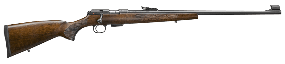 CZ 457 Lux .22 Winchester Magnum Rimfire 24.8 in Barrel 5 Rounds Turkish Walnut