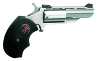 NAA Black Widow Revolver Combo 22 LR/.22 WMR Stainless/Black 2 in. 5 rd.