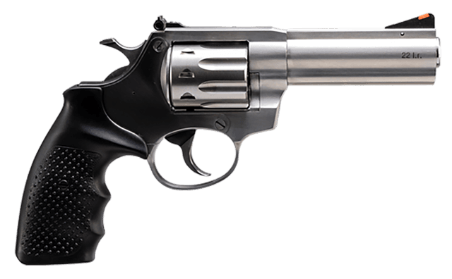 Rock Island AL22 Standard Revolver 22 LR 4 in. Stainless Rubber Grip 9 rd.