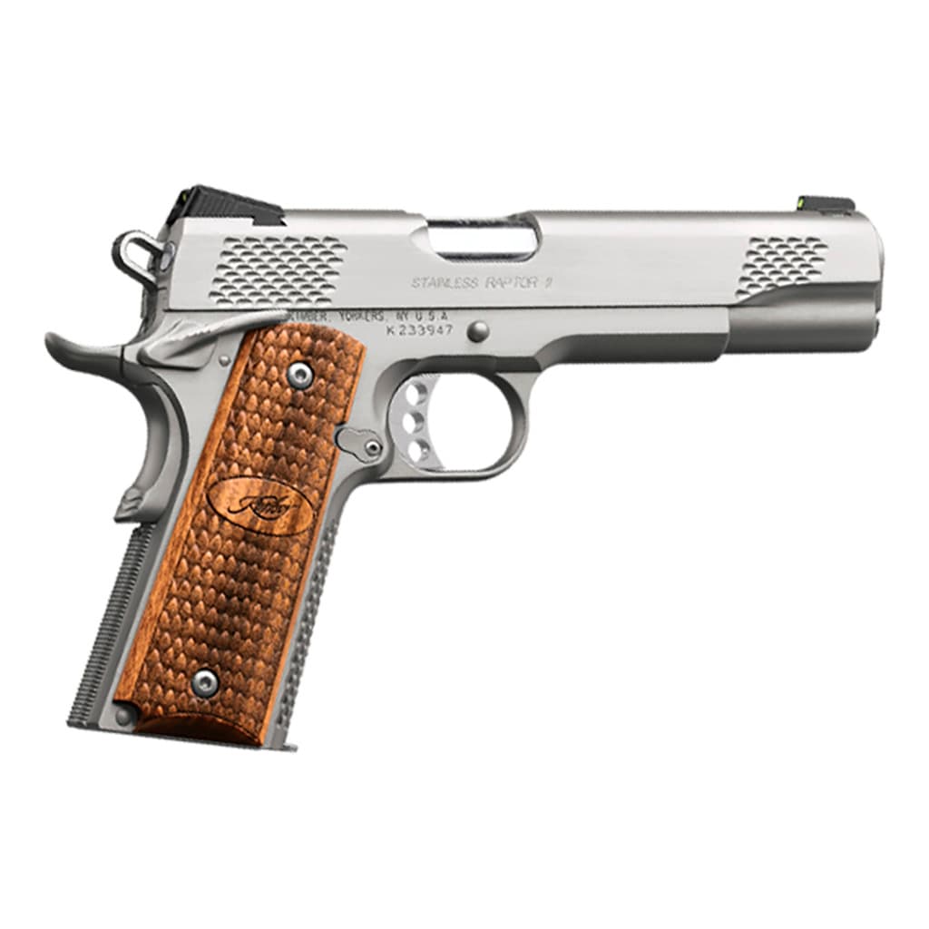 Kimber Stainless Raptor II Pistol 10mm 5 in. Satin Silver 8 rd.