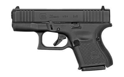 Glock G26 Gen5, 9mm Luger, 3.43" Barrel, 10+1, Matte Finish, Marksman Barrel