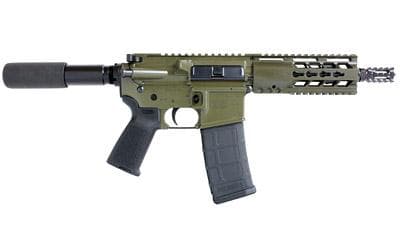 Diamondback DB15 AR Pistol 5.56x45 NATO 7.5 in Barrel 30 Rounds OD Green Pineapple Flash Hider