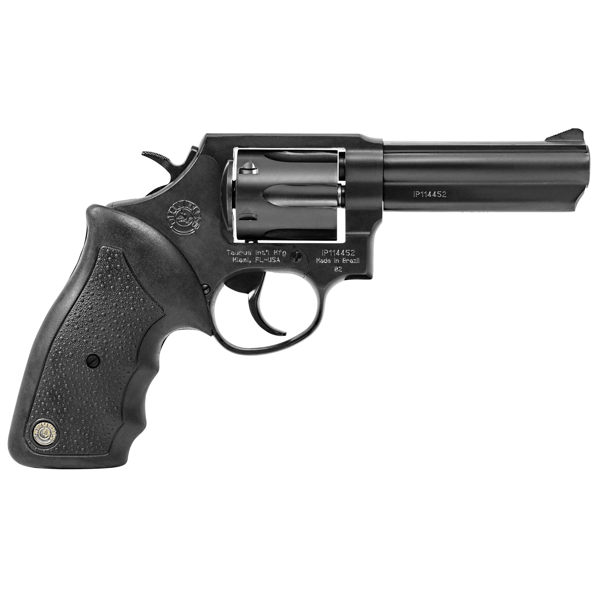 Taurus 82 Revolver - Black | 38 Spl +P | 4" Barrel | 6rd | Rubber Grip