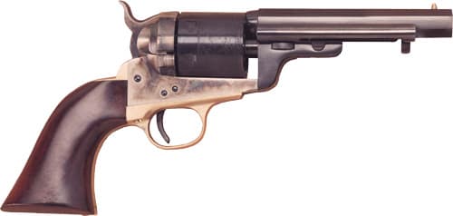 Cimarron 1851 Richards Mason 38 Special 4.75 inch 6 Round Case Colored