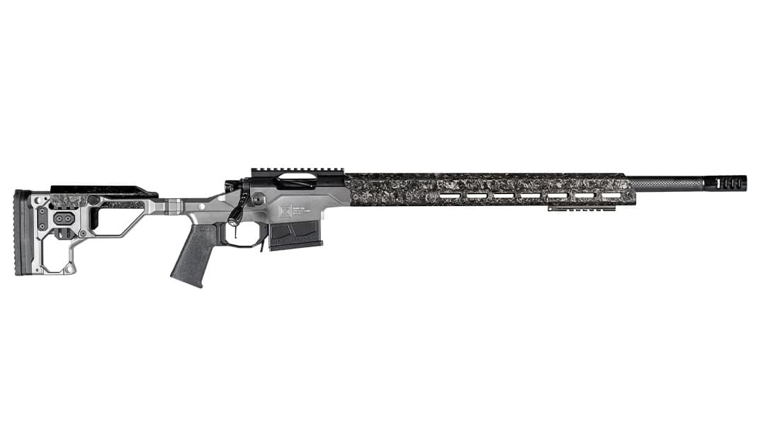 Christensen Arms 8010307402 Modern Precision  308 Win 24" Threaded Carbon Fiber Barrel 5+1, Black Nitride Finish, Tungsten Anodized Folding Stock, Polymer Grip