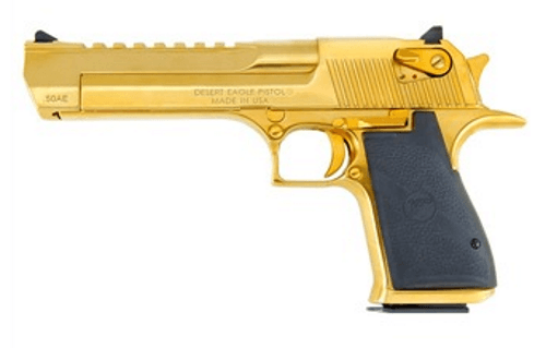 Magnum Research Desert Eagle Mark XIX Handgun .357 Magnum 9/rd 6" Barrel Titanium Gold
