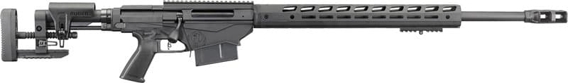 Ruger 18081 Precision  300 Win Mag 5+1 26" Heavy Contour Barrel with Magnum Muzzle Brake, Tunable Compensator, Type III Hard Coat Anodized Finish, Ruger Precision MSR Stock, Optics Ready