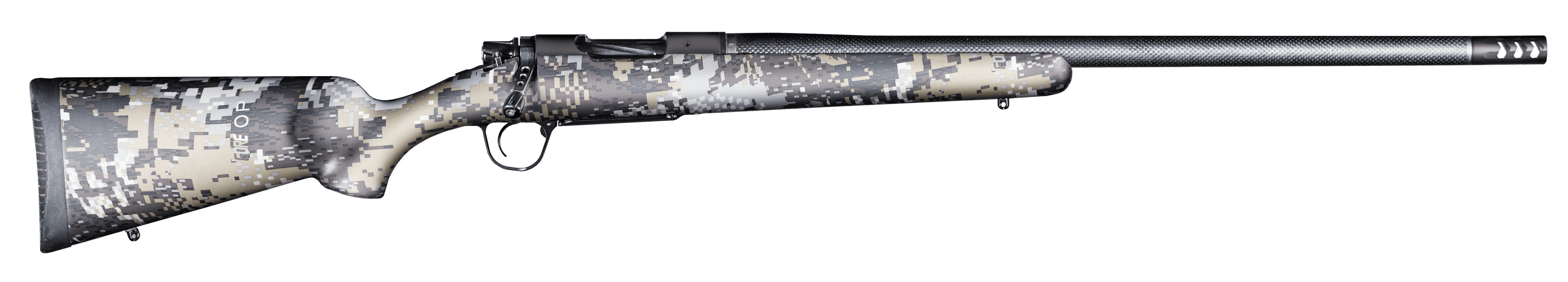 Christensen Arms 8010627500 Ridgeline FFT 308 Win 4+1 16" Carbon Fiber/Threaded Barrel, Black Nitride, Sitka Elevate II Camo Stock