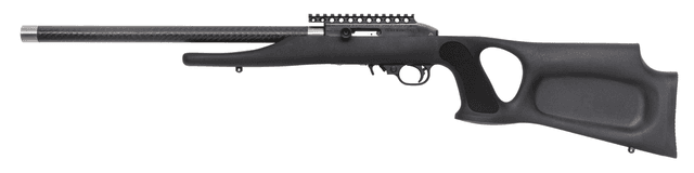 Magnum Research SSAT22G Magnum Lite SwitchBolt Full Size 22 LR 10+1 17" Black Carbon Steel/Threaded Barrel, Black w/Integral Scope Base Receiver, Black Fixed Thumbhole Stock,