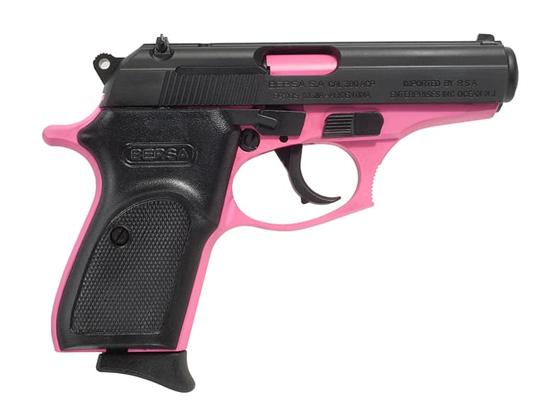 Bersa Thunder 380ACP, 3.5in. Barrel, 8rd - Pink (T380PNK8)