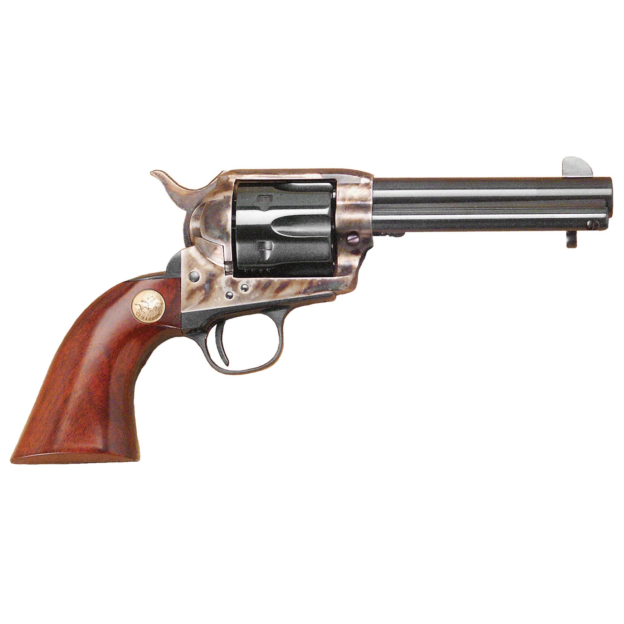 Cimarron Firearms P Model 45 Long Colt 4.75 in 6 Shot Case Hardened Walnut