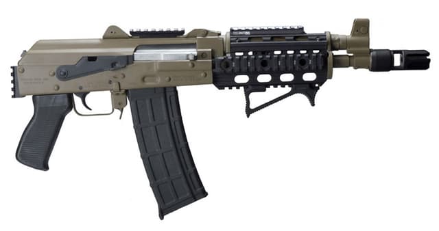 Zastava Arms ZPAP85 5.56 NATO 10.5 Inch 30 Rounds FDE Cerakote
