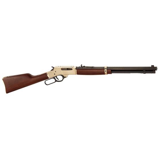 Henry Brass Lever H009 30-30 Winchester 20 Inch 5 Rounds Walnut Brass Receiver