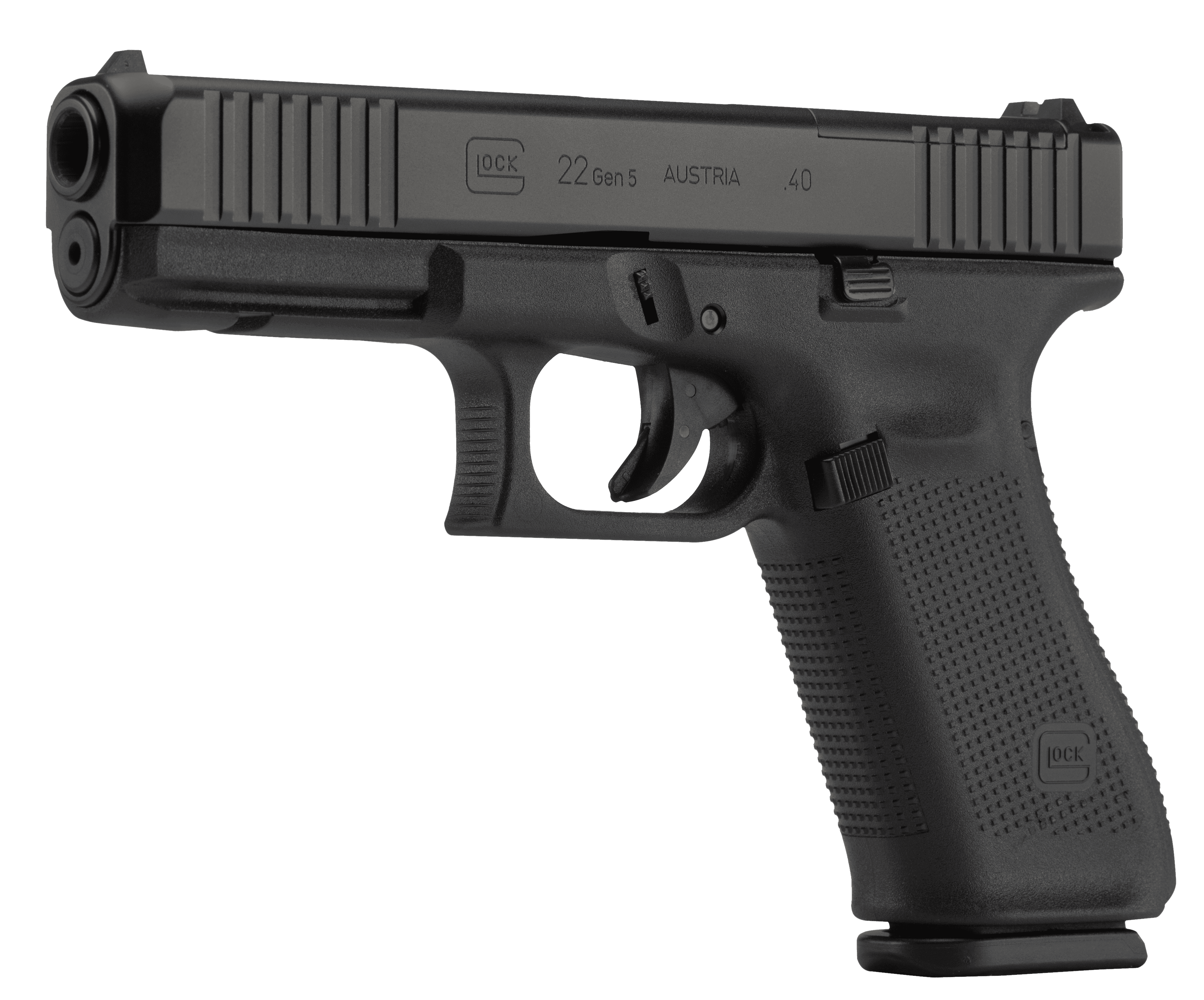 Glock G22 Gen 5 MOS 40 S&W 4.49in 10rd Gray DLC Finish