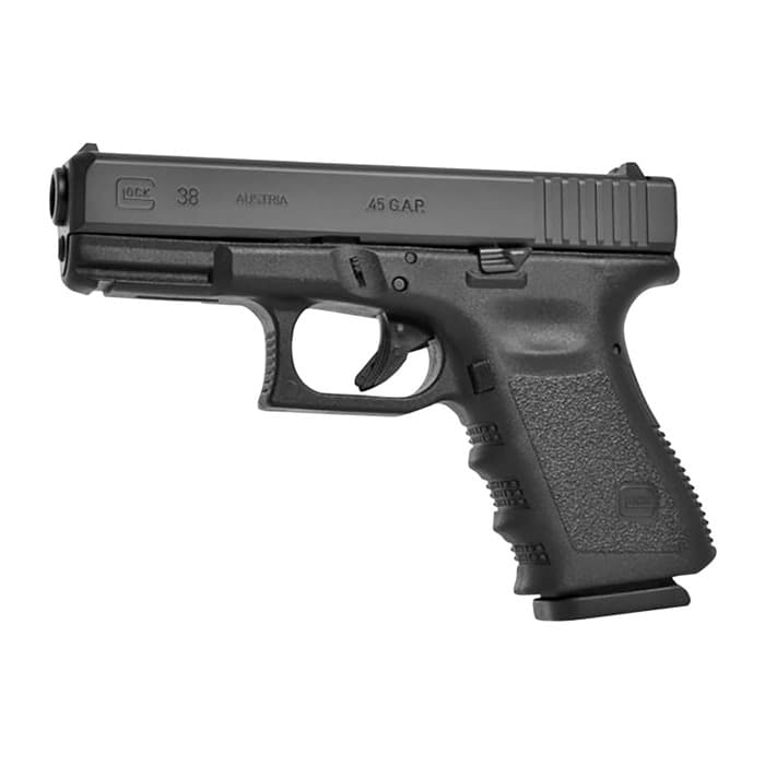 Glock 38 Gen 3 45 GAP 4 in Barrel 8 Round Matte Finish