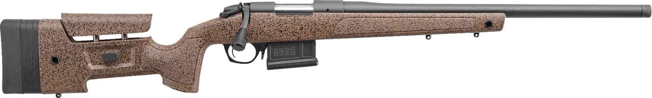 Bergara B-14 HMR 6.5 PRC 24 in 3 Rounds Brown Synthetic