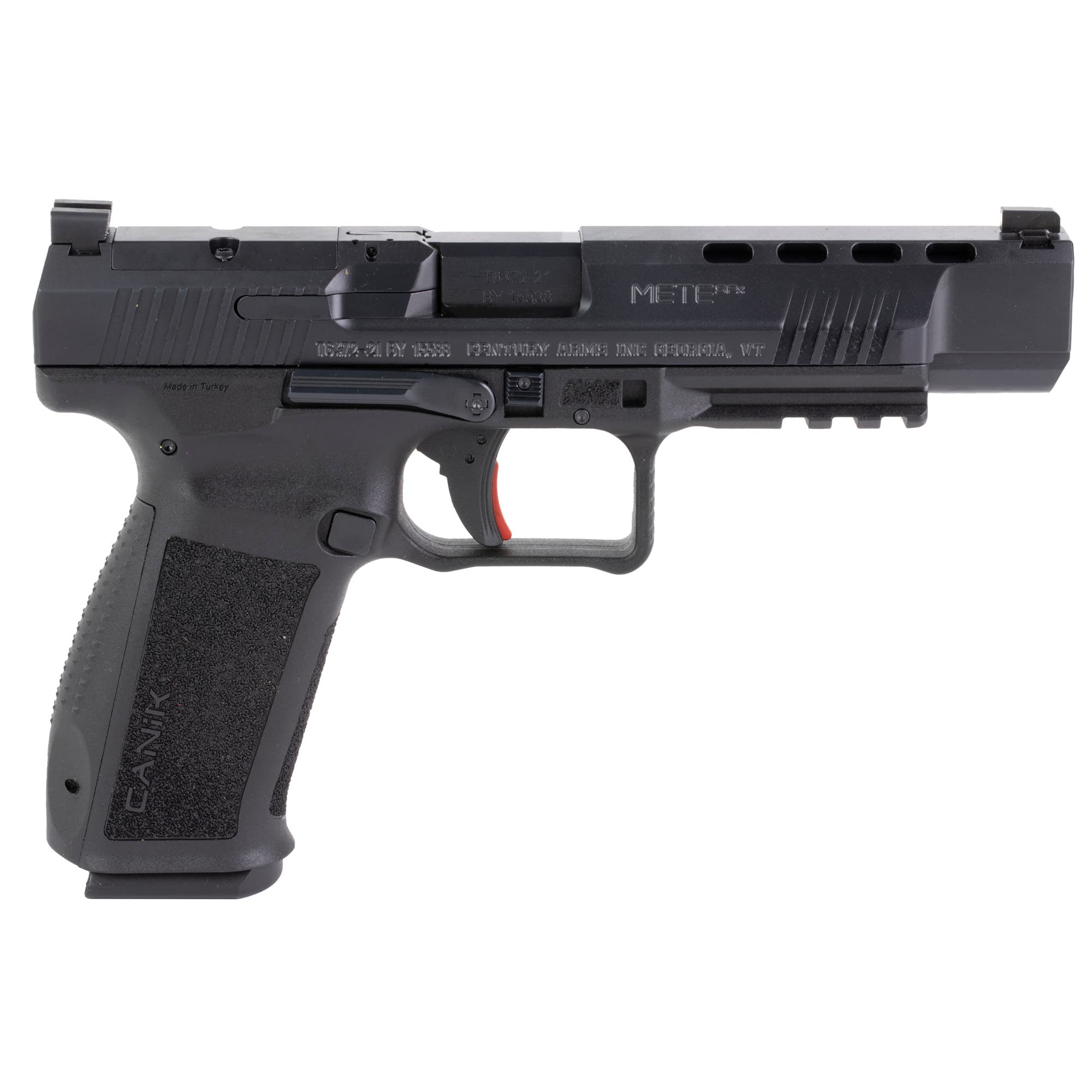 CANIK METE SFx Pistol - Black | 9mm | 5.2" Barrel | 1 - 20rd & 1 - 18rd Mag | Full Accessory Kit
