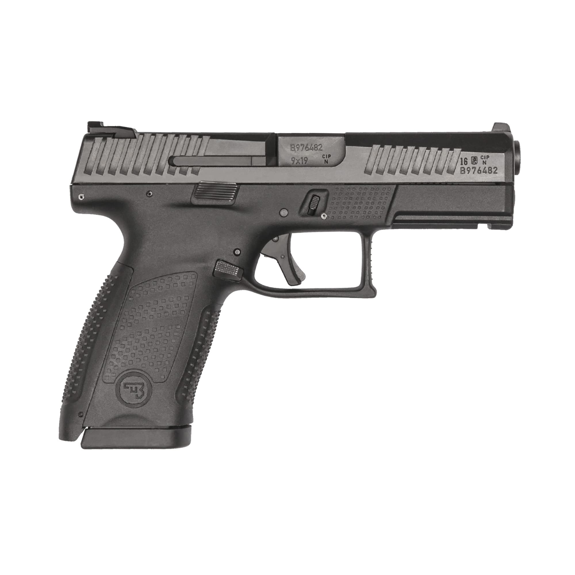 Cz, P-10 C, 9mm Luger, 4.02 inch, 10+1 rounds, Black/Nitride