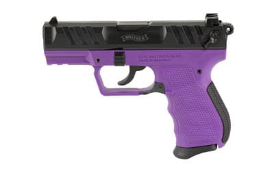 Walther Arms PD380 Carry 380 ACP 3.7 in 9+1 Purple Polymer Frame Stainless Barrel