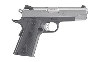 Ruger Sr1911 Commander 9mm Luger 4.25 inch 9+1 Tungsten Gray Cerakote Frame