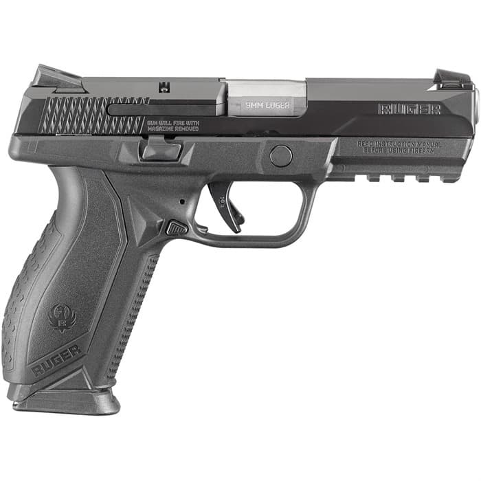 Ruger American Duty 9mm 4.2in 17rd Stainless Steel