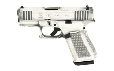 Glock 43x 9mm 10rd White Bw