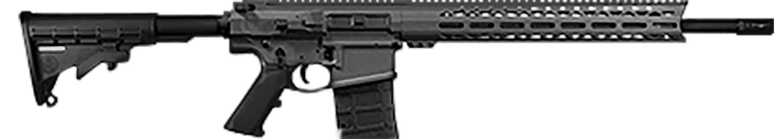 Live Free Armory LF308 Billet AR-10 Battle Rifle - Tungsten | .308Win / 7.62NATO | 18" Barrel | 15" LFA Free Float M-LOK Rail | Classic M4-Style Stock
