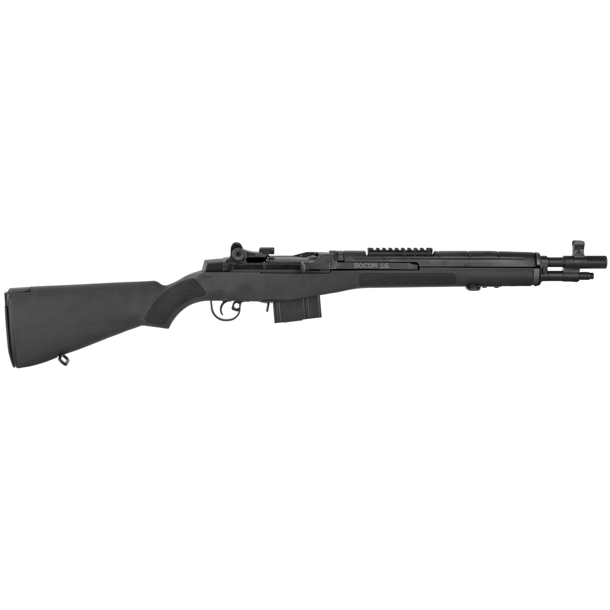 Springfield Armory AA9626 M1A SOCOM 16 308 Win/7.62x51mm 10+1 16.25" Black Parkerized Steel Barrel, Black Parkerized Picatinny Rail Steel Receiver, Black Synthetic Fixed Stock