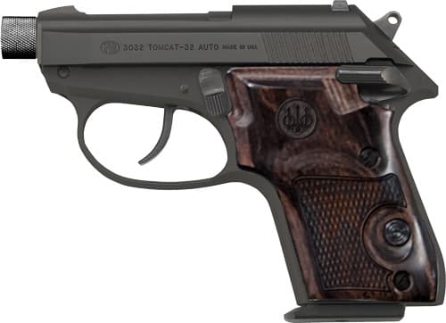 Beretta 3032 Tomcat Covert .32 ACP 2.9 in 7 rd Walnut Grip Matte Bruniton